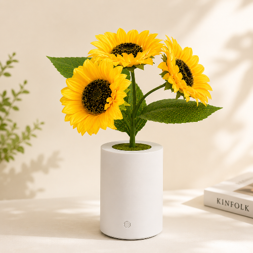 Sunflower Night Light & Mood Lamp
