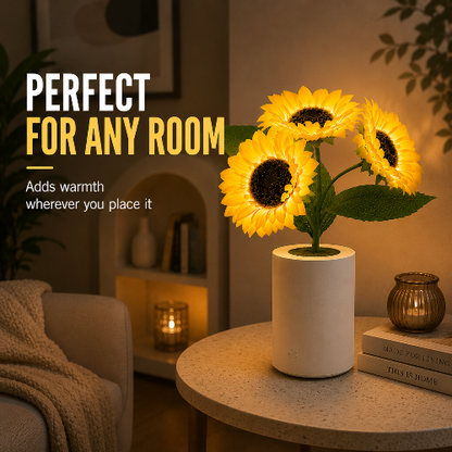 Sunflower Night Light & Mood Lamp