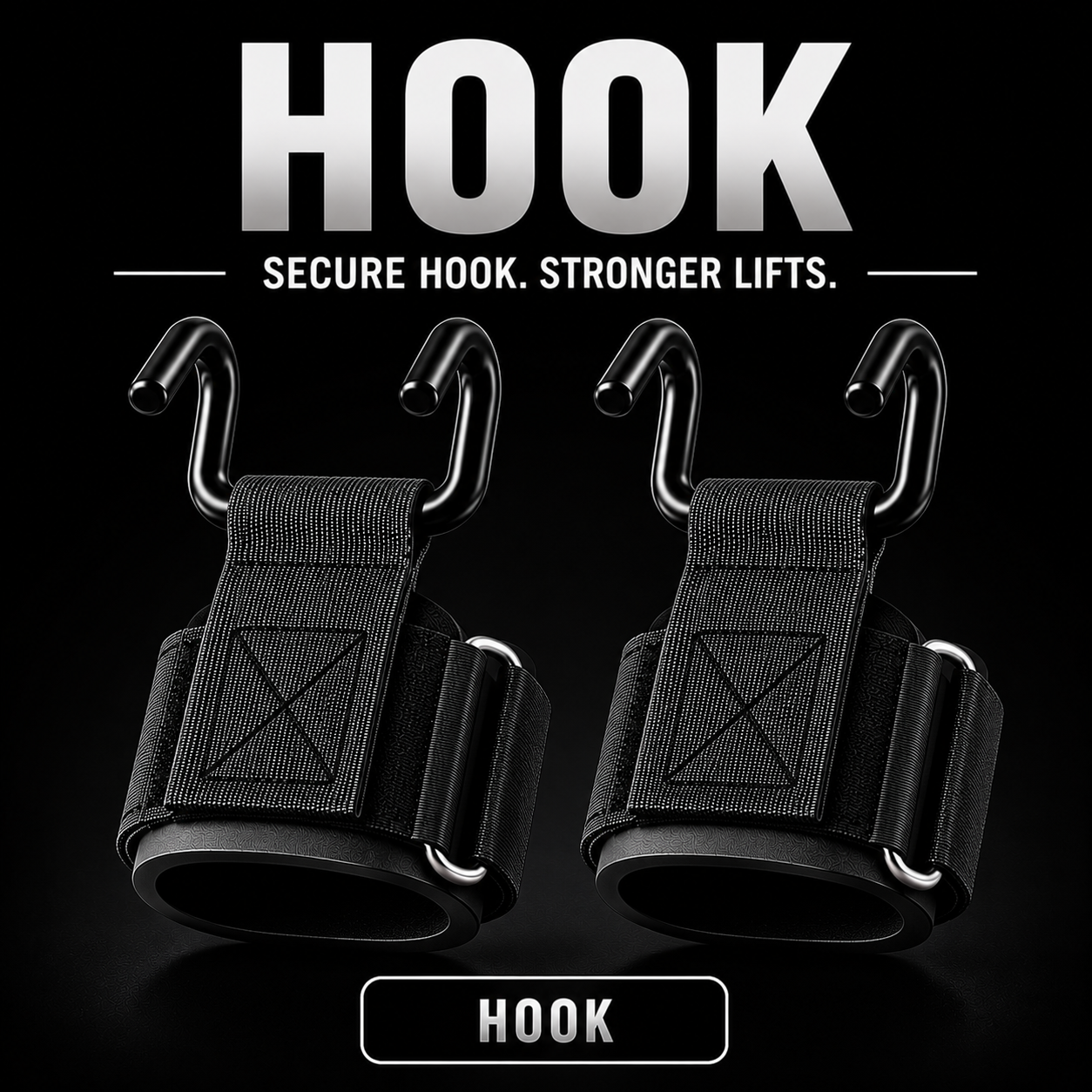 Weight Lifting Hook Grips