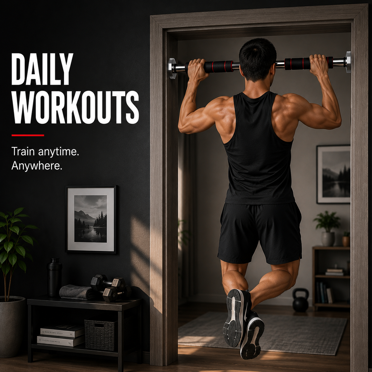 Home Gym Doorway Pull Up Bar