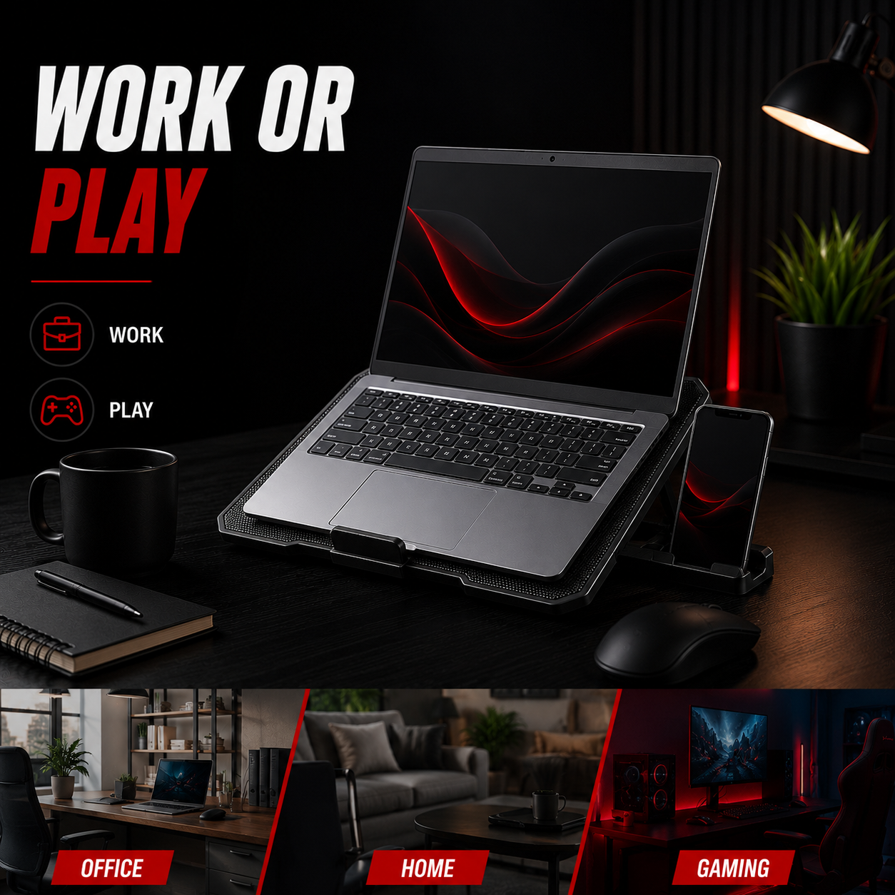 Gaming Laptop Cooling Pad