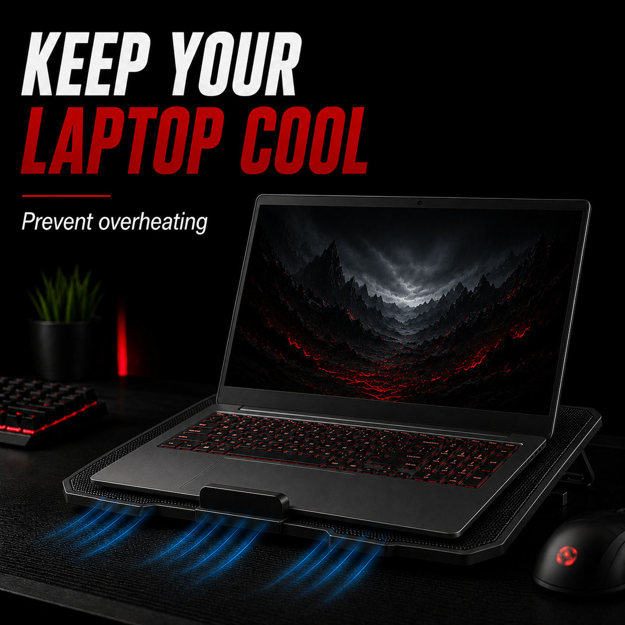 Gaming Laptop Cooling Pad