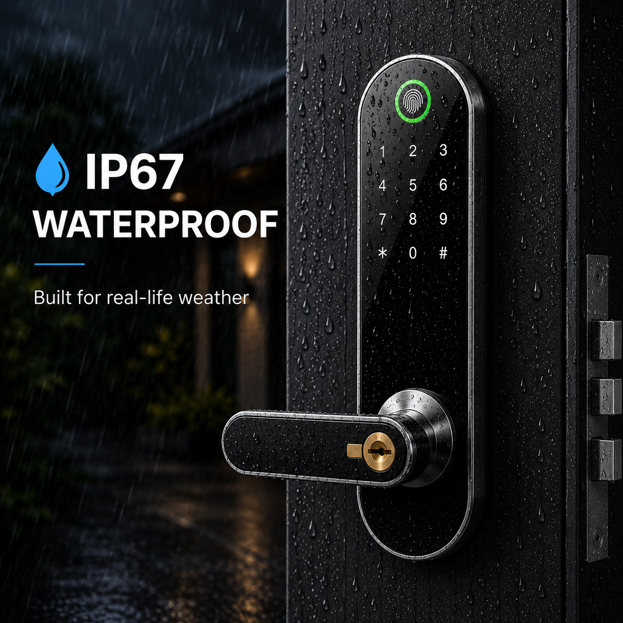 Smart Door Lock With App Remote Access