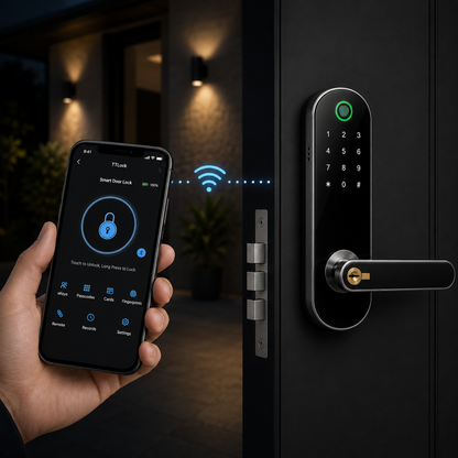 Smart Door Lock With App Remote Access