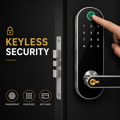 Smart Door Lock With App Remote Access