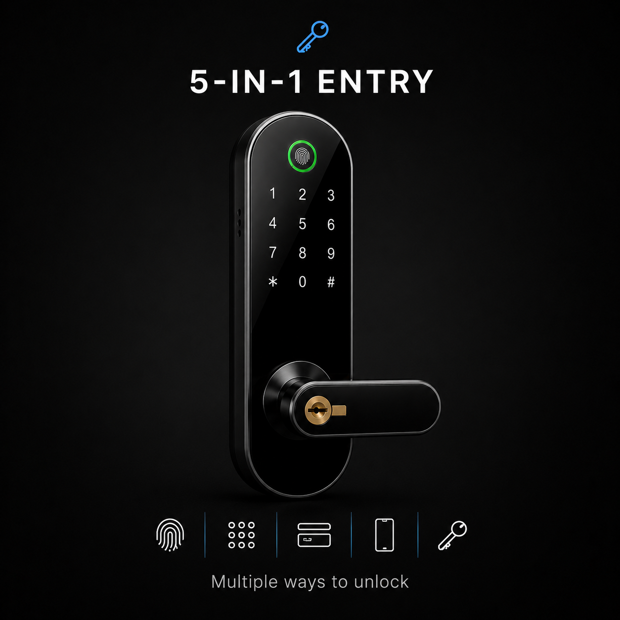 Smart Door Lock With App Remote Access