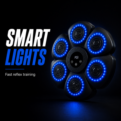 Smart Boxing Trainer With Gloves & Reaction Lights